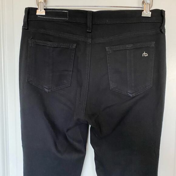 Rag & Bone Mid Rise Soft Twill Skinny Leggings - Picture 8 of 11